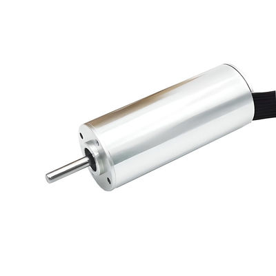Compact Slotless Brushless Motor 28mm 48v 46W 13786rpm Ironless DC Motor