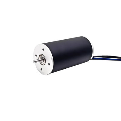 Energy Efficient Slotless Brushless DC Motor 12V 36mm 84W 8083rpm compact