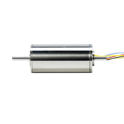 High Power 30mm Slotless Brushless DC Motor 105W 0.52N.m 7536RPM 24V 48V