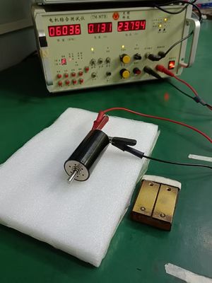 Customizable 35mm Brush DC Motors Coreless 92 Watt 4640rpm 12V High Efficiency