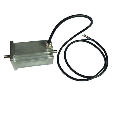 3N.m Nema 24 Stepper Motor  IP 67 Grade Double Shaft for Solar Panel Tracking Systems