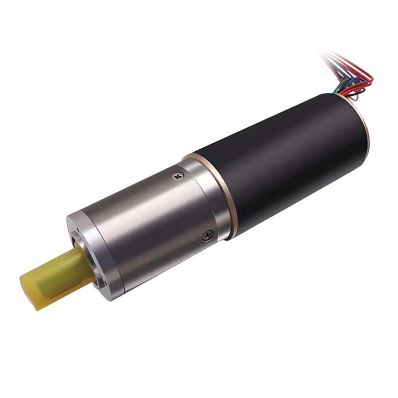 High Strength Brushless DC Gear Motor 12V 24mm 1500mNm 6.0RPM Geared Brushless Motor