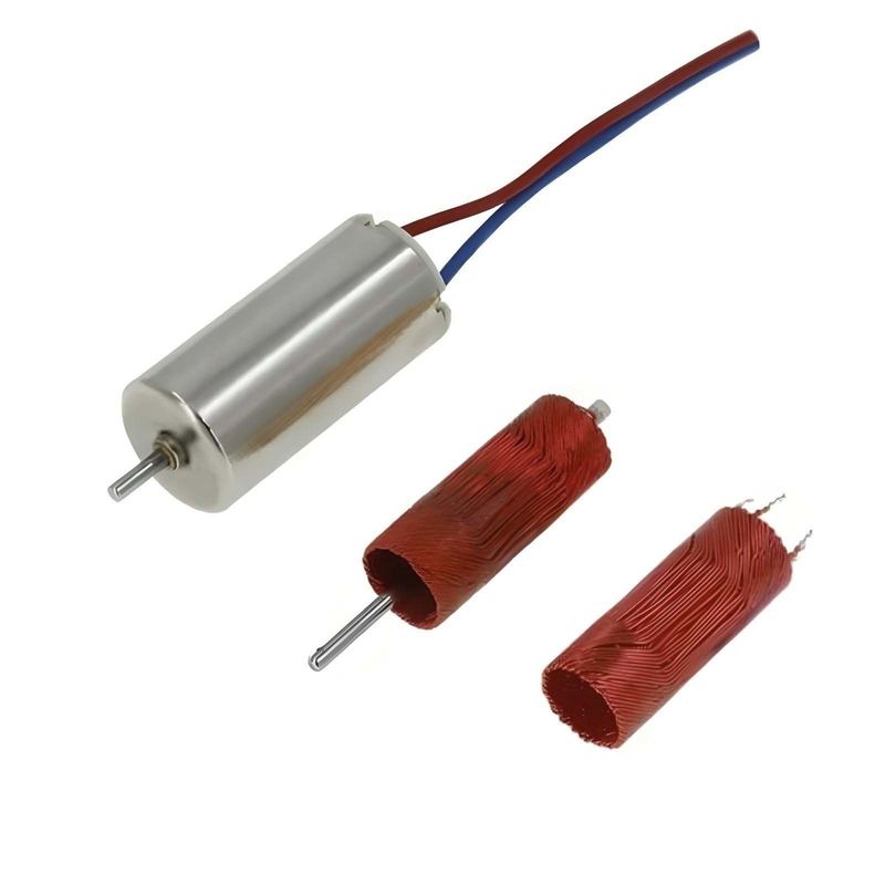 DC High Speed Brushed Motor 8mm 0.3mNm 8620rpm 2.4V Stable Operation