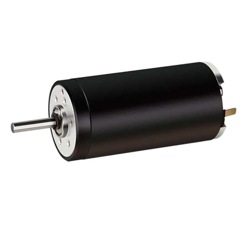 Customizable 35mm Brush DC Motors Coreless 92 Watt 4640rpm 12V High Efficiency