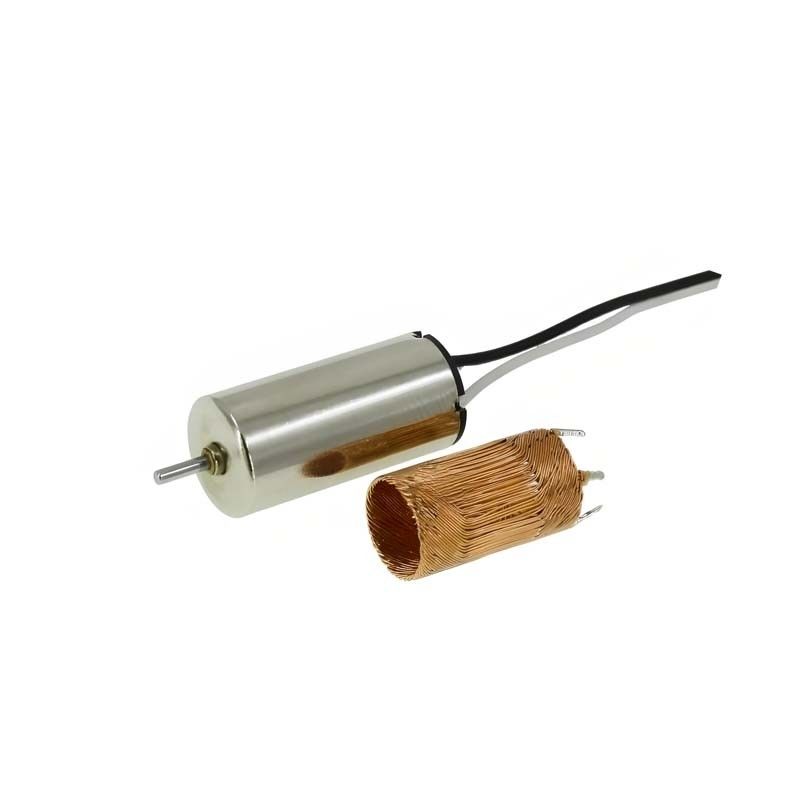 8mm Brushed Coreless DC Motor Carbon 0.3mNm 8620rpm 2.4V Fatigue Resistant