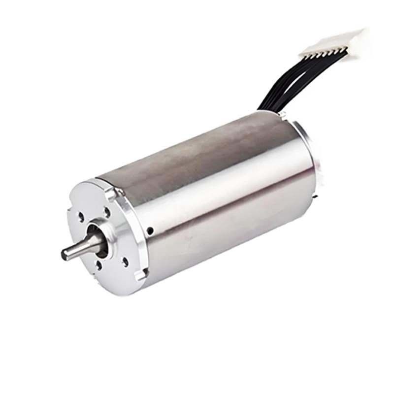 Minimal Maintenance Slotless Brushless Motor 28mm Coreless Brushless Motor 48v 46W 13786rpm