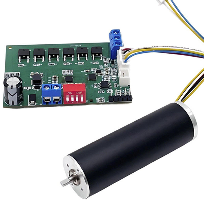 22mm Brushless Coreless Motor Slotless Motor 12V to 48V 43W 16360rpm Customizable BLDC Motor