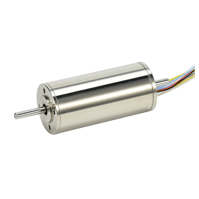 High Power 30mm Slotless Brushless DC Motor 105W 0.52N.m 7536RPM 24V 48V